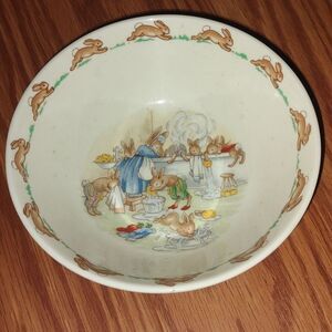 Vintage Royal Daulton 1936 Bunnykins plate